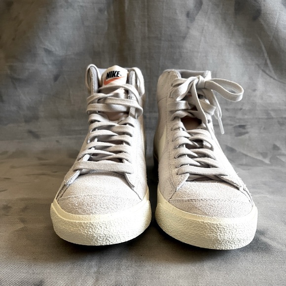 Nike Mens Blazer Mid '77 DM0178 001 Light Bone / Coconut Milk - Picture 3 of 10